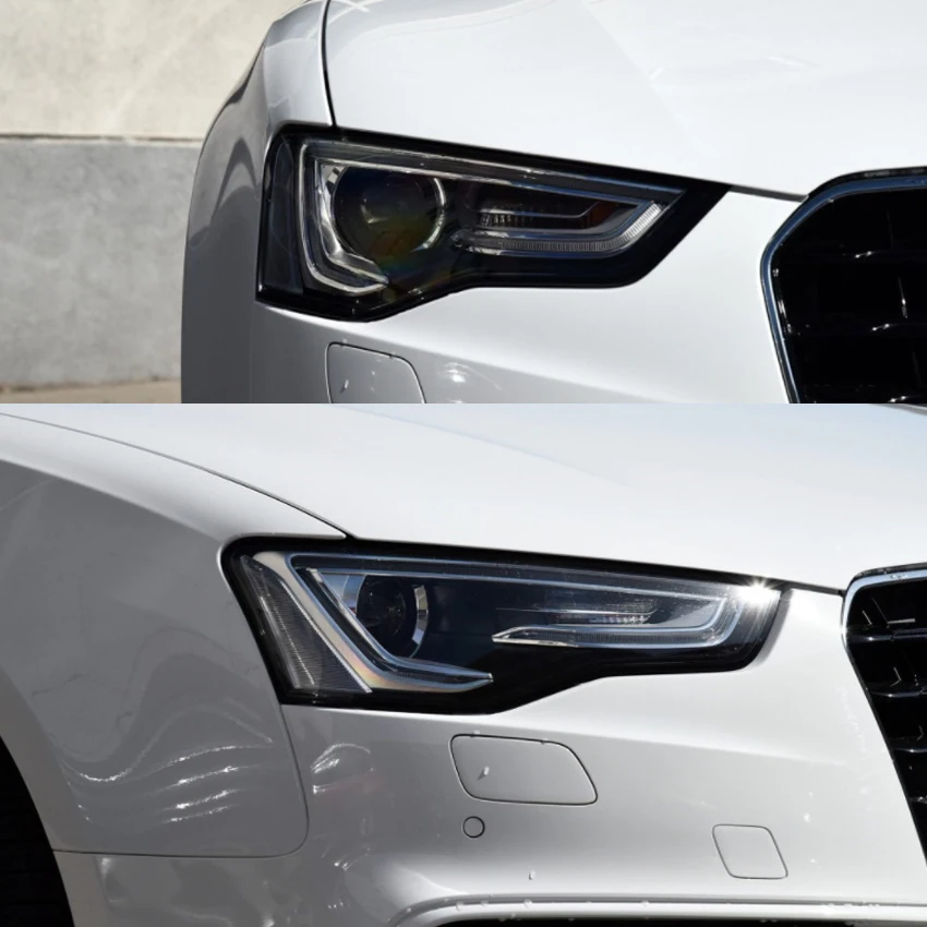 2012 2016 для Audi A5 налобный фонарь абажур корпус А5 прозрачный крышка