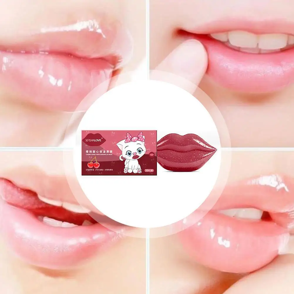 

20pcs Moisturizing And Hydrating Lip Mask To Reduce Lip Wrinkles And Lip Color Repair Anti-aging Anti-wrinkle Gel Lip Care