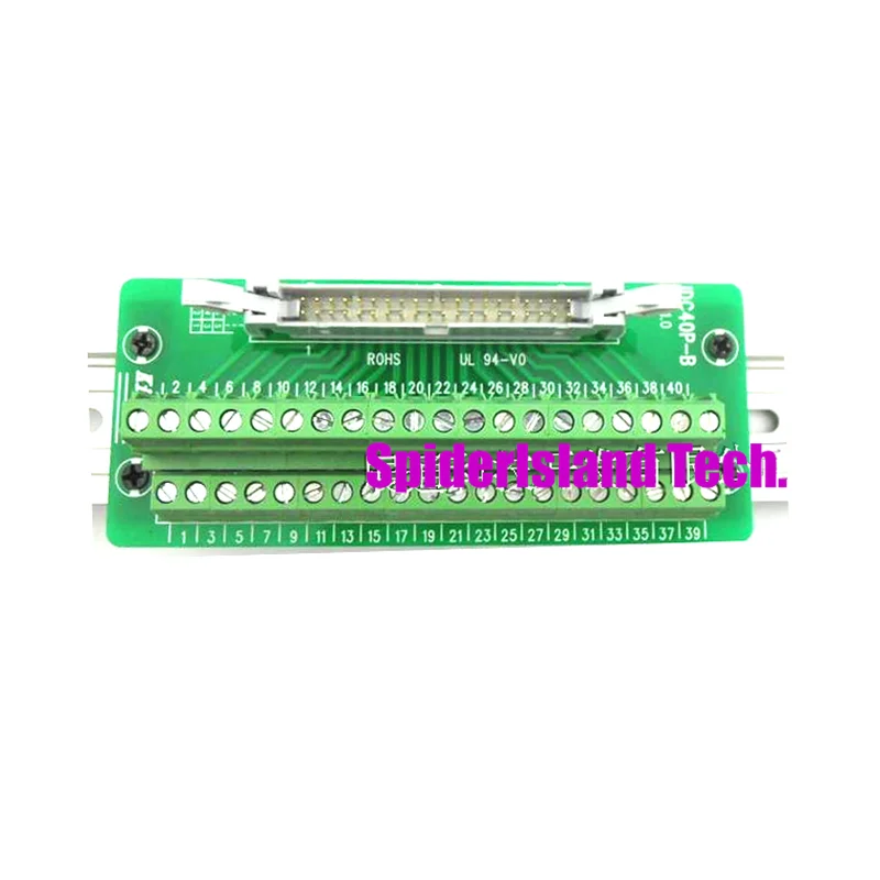IDC40P IDC 40-контактный разъем для монтажа на DIN-рейку
