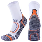 Мужские носки, баскетбольные спортивные носки, дышащие ранние носки для мужчин, футбол, мужские велосипедные носки, треккинговые носки