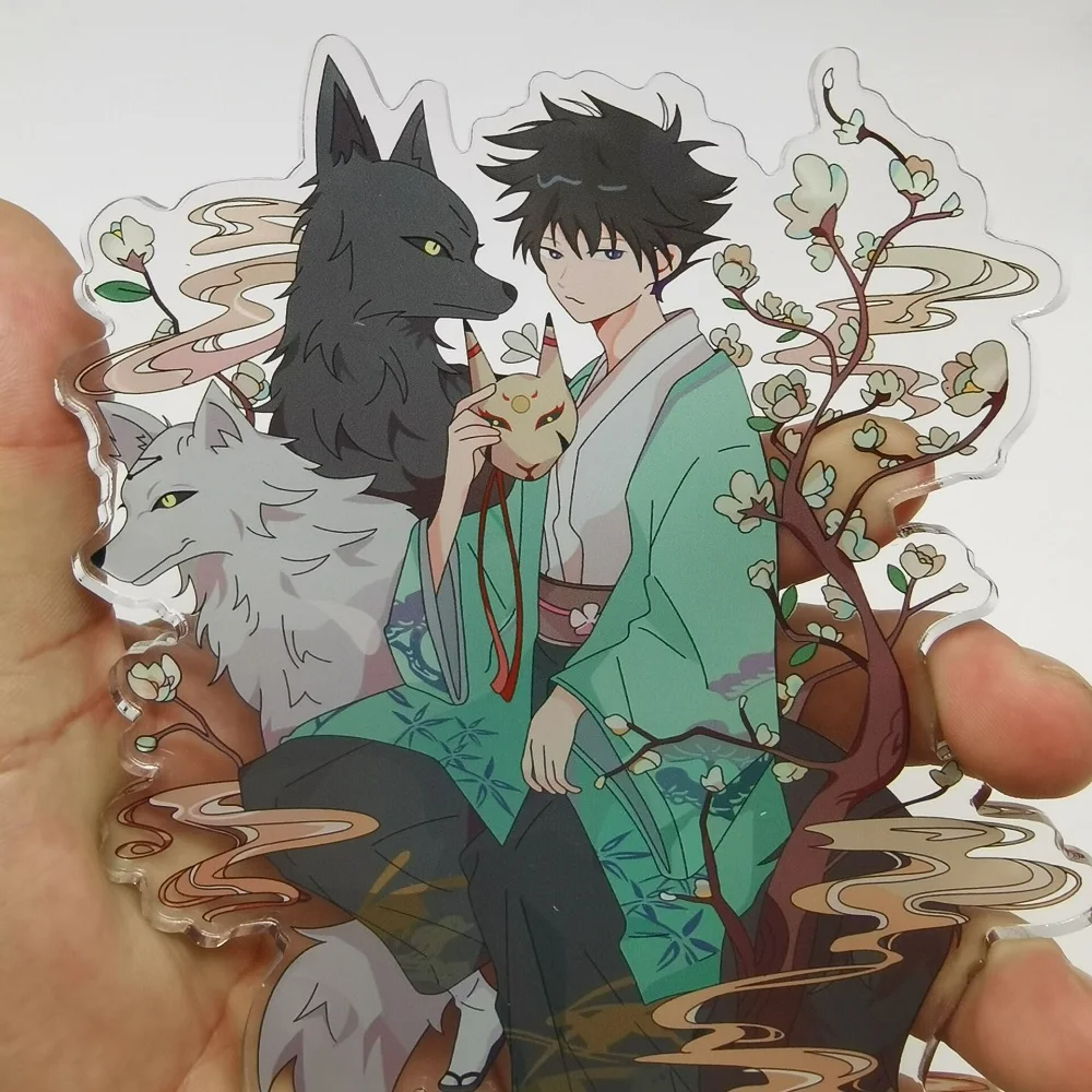 2021 аниме juютсу Kaisen Gojo Satoru Fushiguro Megumi акриловая фигурка BL подставка модель пластина