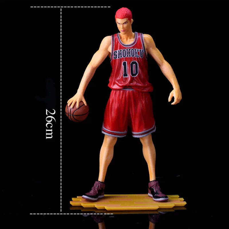 Slamdunk Shohoku No. 10 Sakuragi Hanamichi фигурка аниме Slam Dunk модель коллекции игрушек из ПВХ