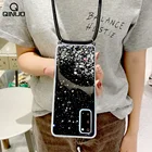 Чехол с блестками для Samsung Galaxy A51, A71, A50, A70, A31, A40, A10, A81, A91, A30, A7, A9 2018