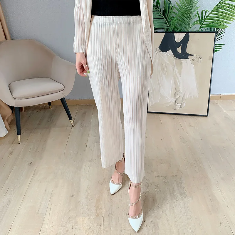 Changpleat новые женские деловые костюмы осень 2021 miяка плиссированные модные с