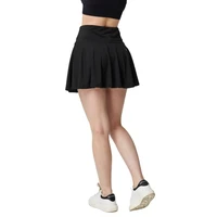 tennis pocket skirt high waist tennis shorts skirt fitness running yoga skirt sportswear lady sports clothes