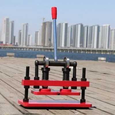 Ручной станок для резки кожи простой ручной нож пресс высечки режущий