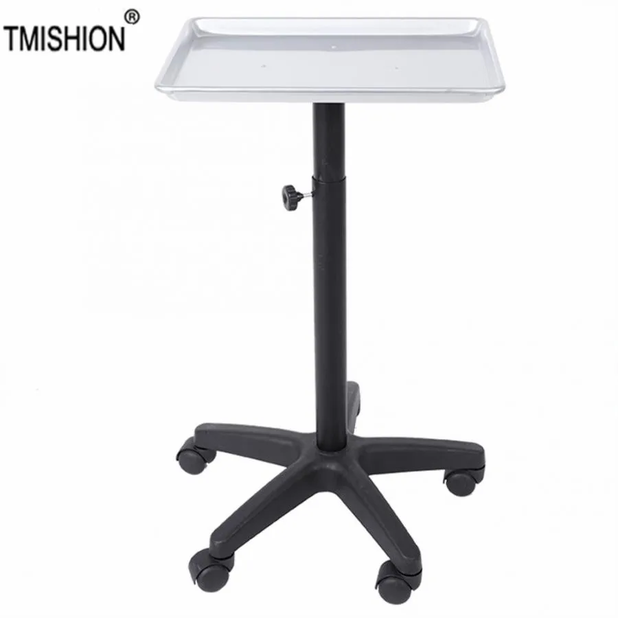 Алюминий волос салонный инструмент поднос регулируемая высота тележка Красота