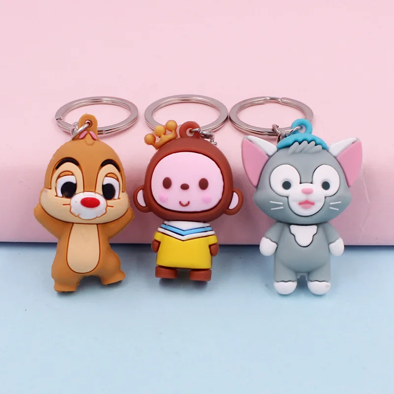 2020 новый креативный мультяшный мишка кукла брелок подвеска мужской и женский