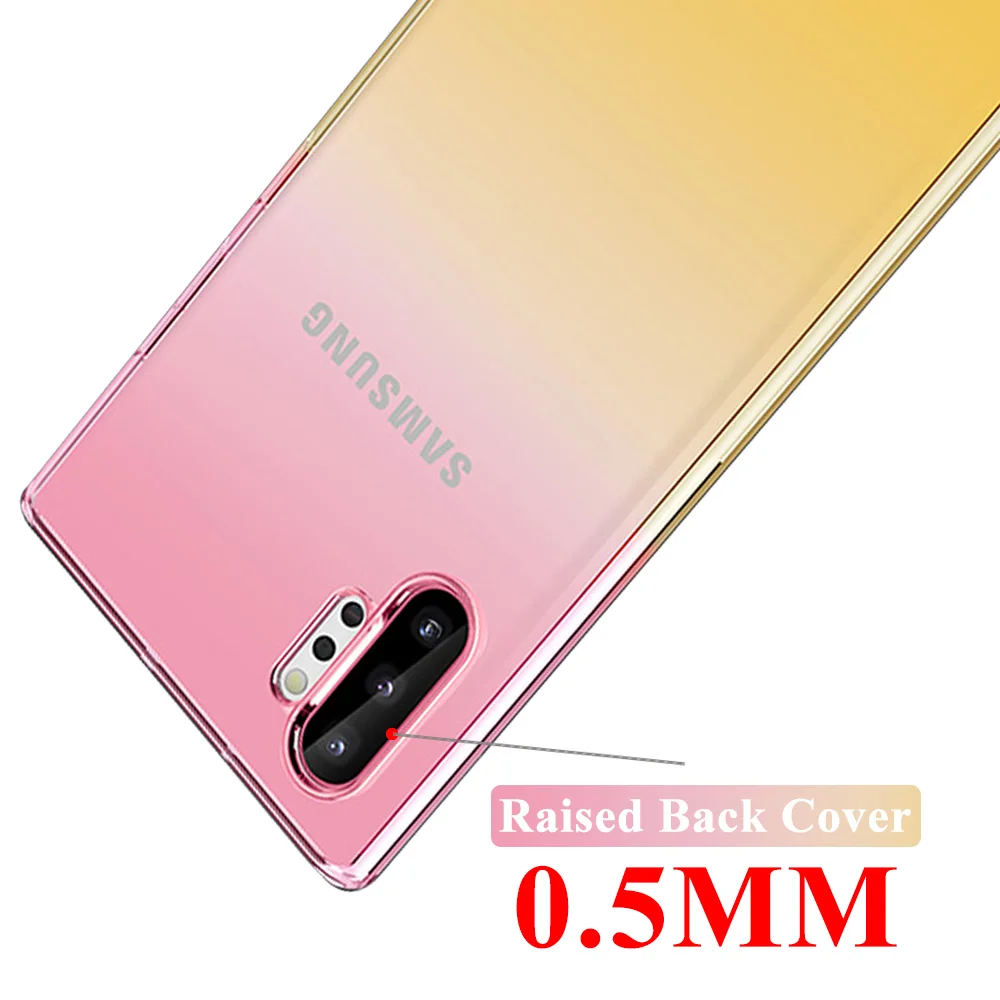 Galaxy Note 9 Case For Samsung Note9 Protective Cover Not 8 10 Skin Gradient Sansung Note8 Note10 Pro 5G Bumper Not9 Coque Not8 |