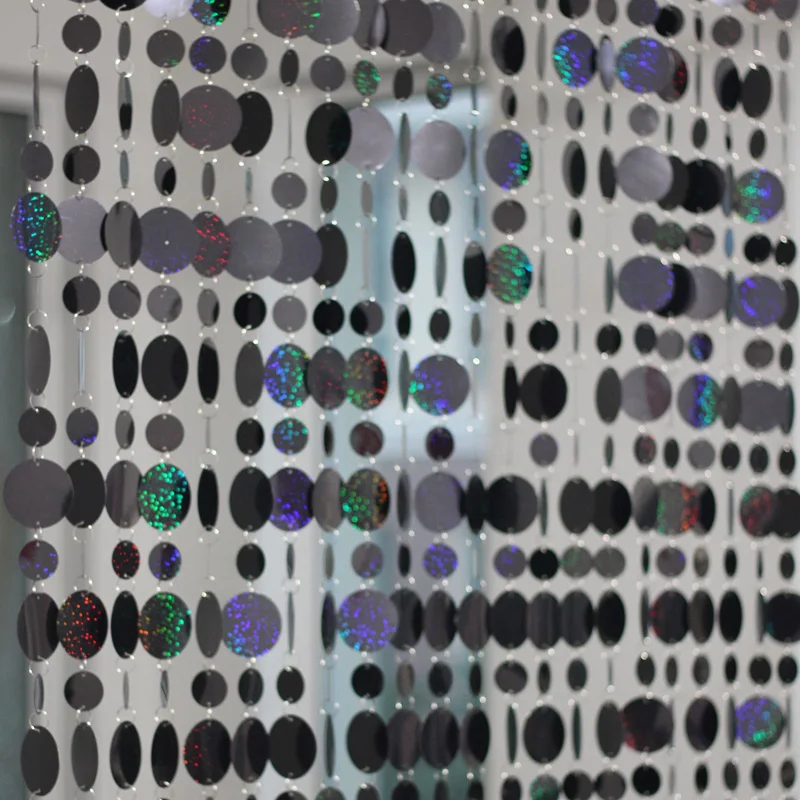 5 м новый стиль пластиковые шторы с блестками занавески для межкомнатных дверей