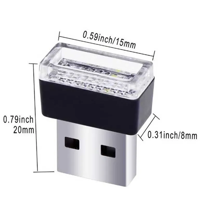 Car Accessories Interior Mini USB Light LED Modeling Ambient Neon Jewelry | Автомобили и мотоциклы