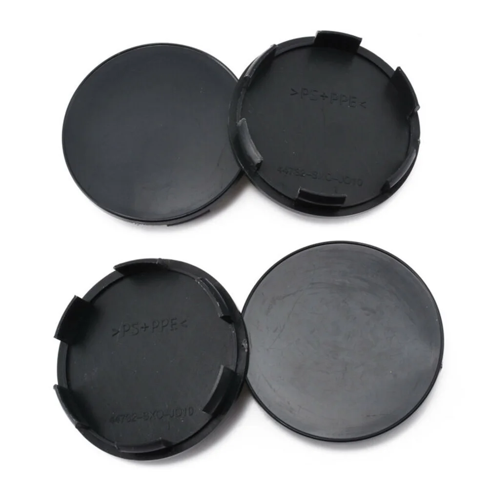 

Right Wheel hub cover Set ABS Black Car Center Front Protector Exterior