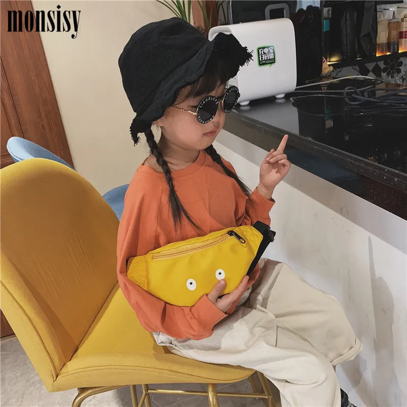 Monsisy/Детская поясная сумка для детей мальчиков и девочек телефона Поясная Сумка