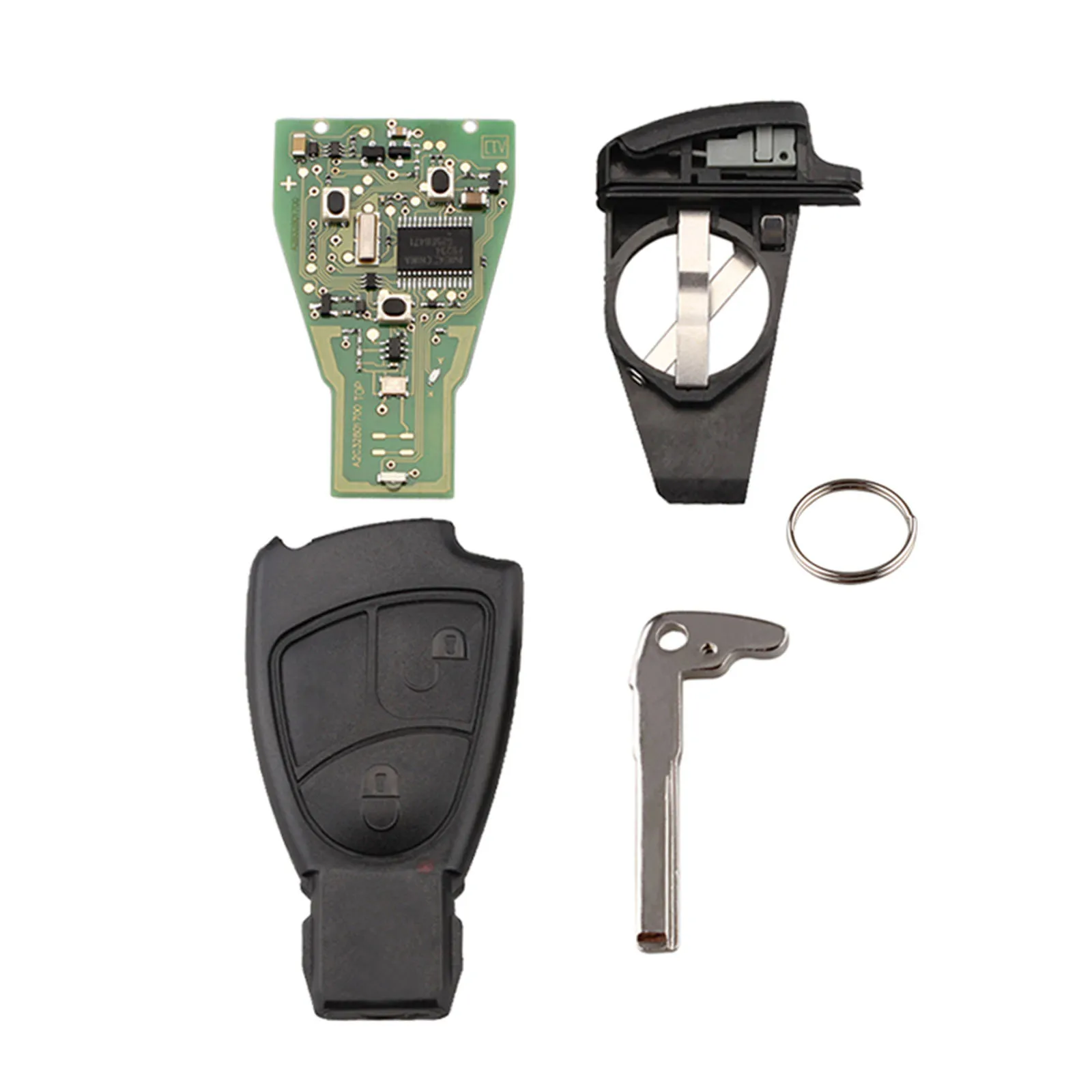 2 кнопки 433 9 МГц полный пульт дистанционного управления 7941 чип для Mercedes Ben B C E S Class