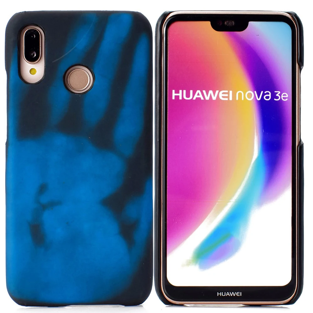 Модный чехол для телефона с датчиком температуры и индукцией мягкий силиконовый