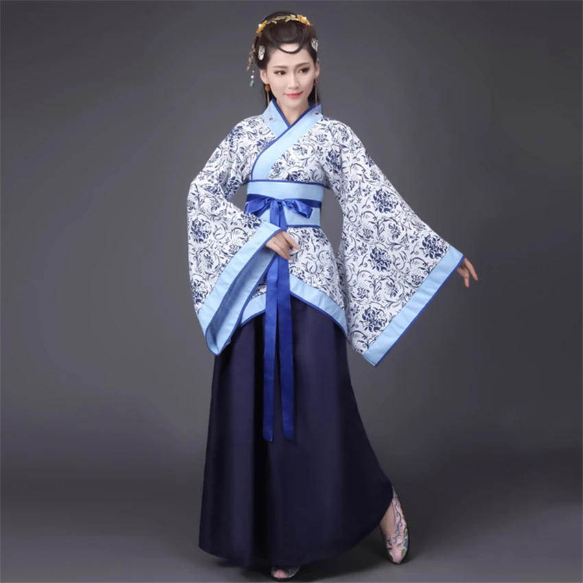 Китайский традиционный новогодний женский костюм для выступлений Hanfu, 14 цветов, Женский праздничный костюм в стиле Тан, платье Чонсам для девочек, ретро костюмы