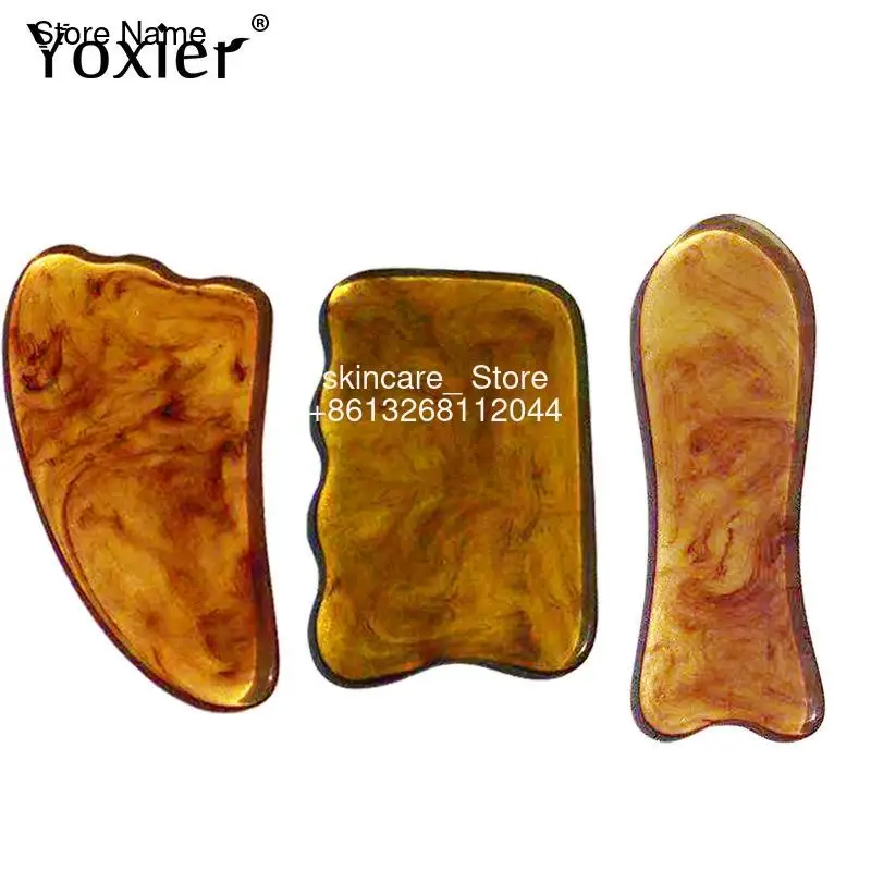 

Natural Jade Gua Sha Scraper Board Massage Guasha Stone For Muscle Relaxation Face Neck Lifting Meridian Scraper Beauty Care