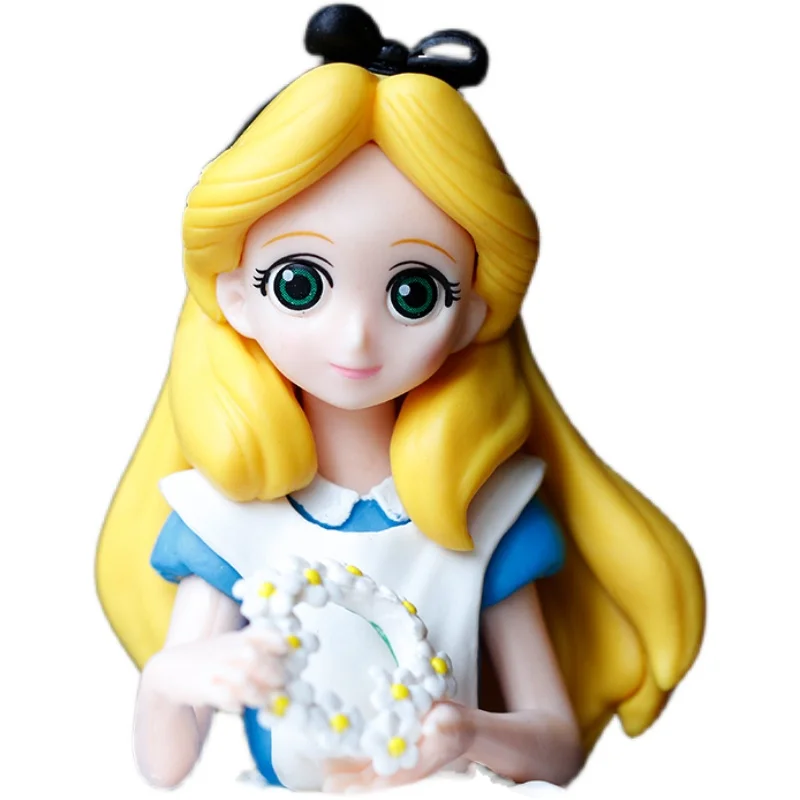 Disney Русалка Алиса Белоснежка Принцесса Ариэль фигурки статуэтки 10-20 см PVC Моделя