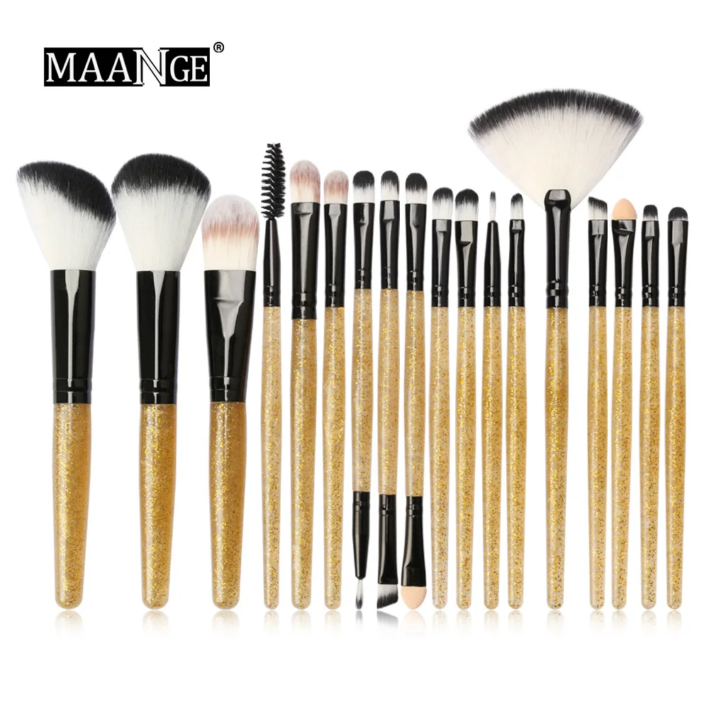 

Hot Selling New 18 Flash Drill Cosmetic Brushing Tools Eyeshadow Brush Makeup Tools Foundation Brush Cosmetic Brush Set