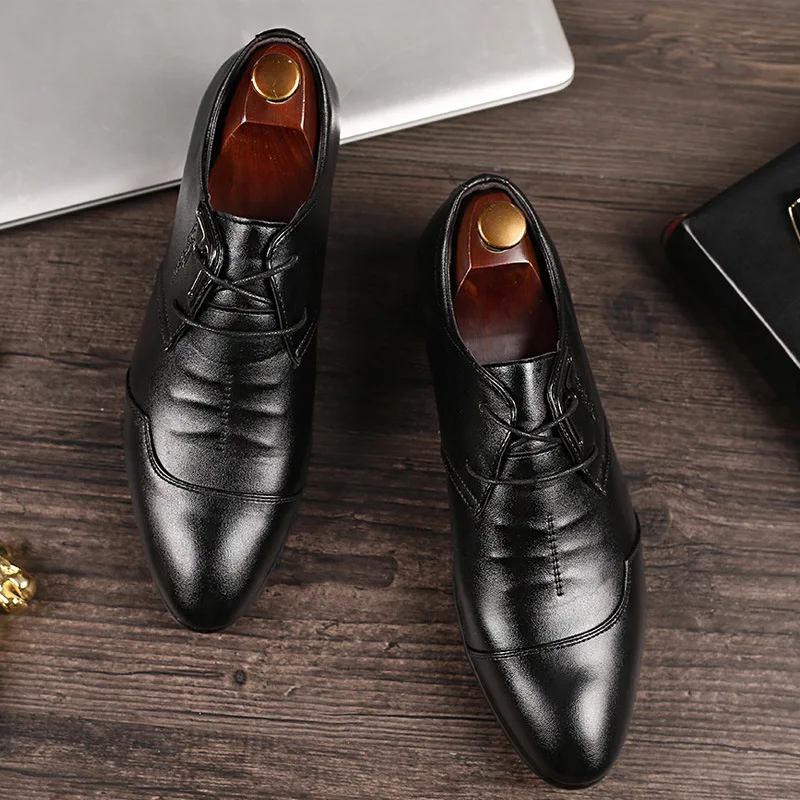 Новинка официальная оксфордская обувь Г. мужские классические туфли свадебные