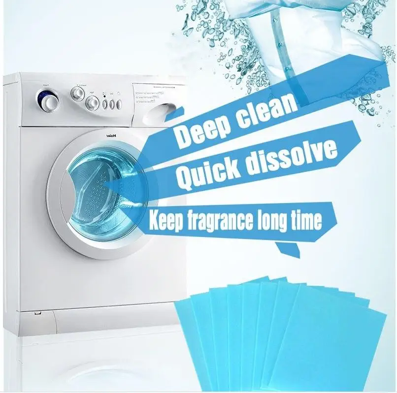 30 шт./пакет новые нано формула листы для стирки супер концентрированный