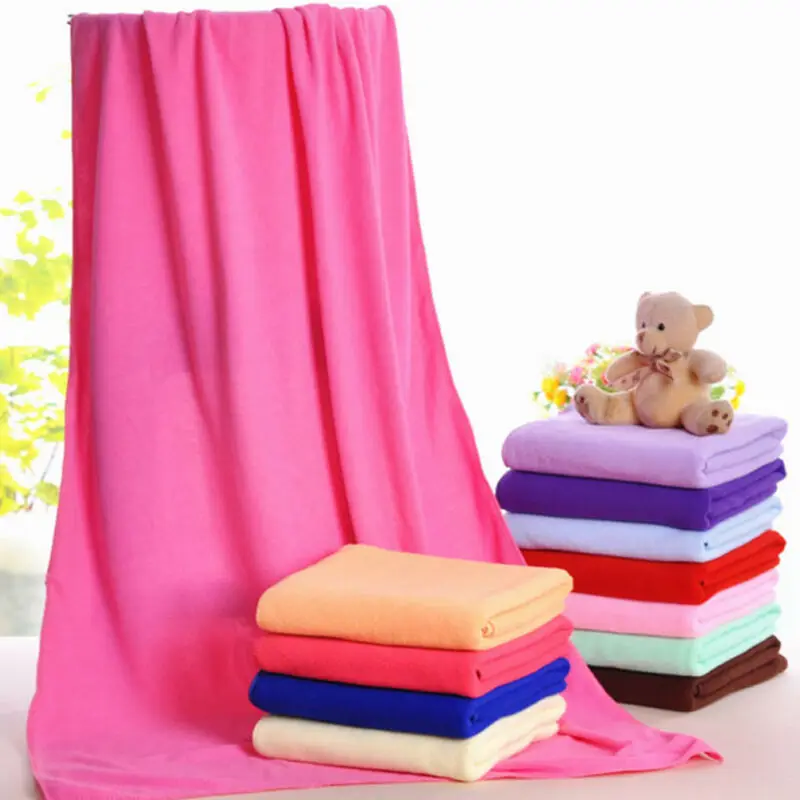 Быстросохнущее полотенце из волокна абсорбирующее пляжное банное микрофибры