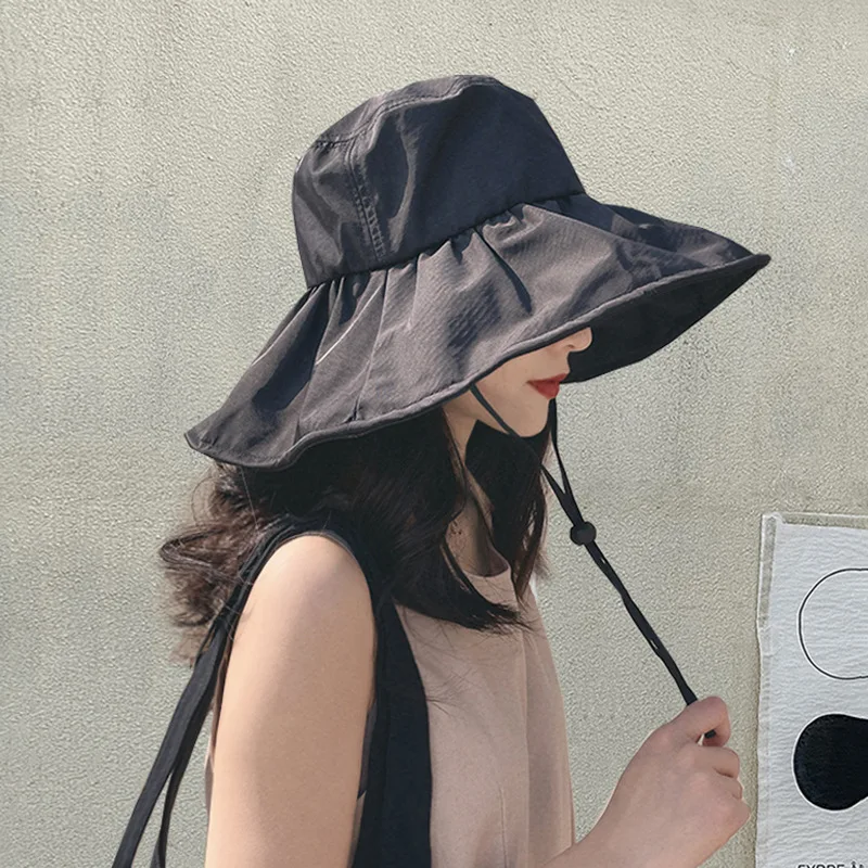 

Sunscreen Hat Summer UV Protector Fisherman Hat Lady，bucket hat。