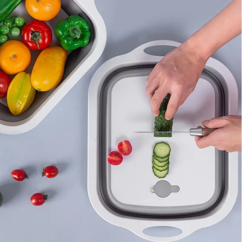 Доска для резки сыра пластиковой разделочной доске с держатель лотков корзина