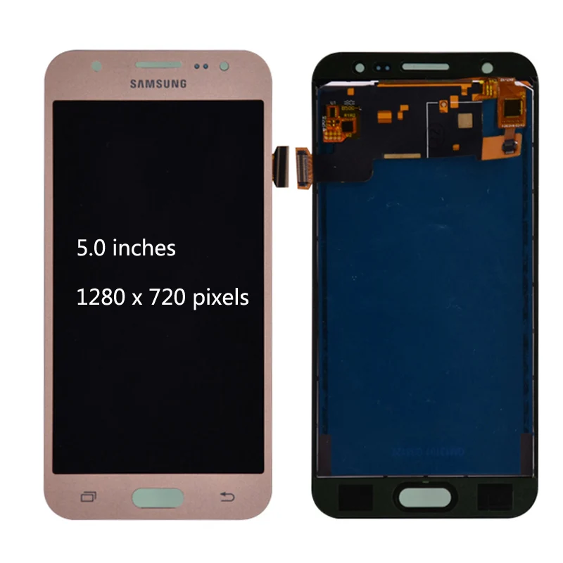 Для Samsung Galaxy J5 2015 j500 J500FN J500M J500H ЖК дисплей с кодирующий преобразователь сенсорного