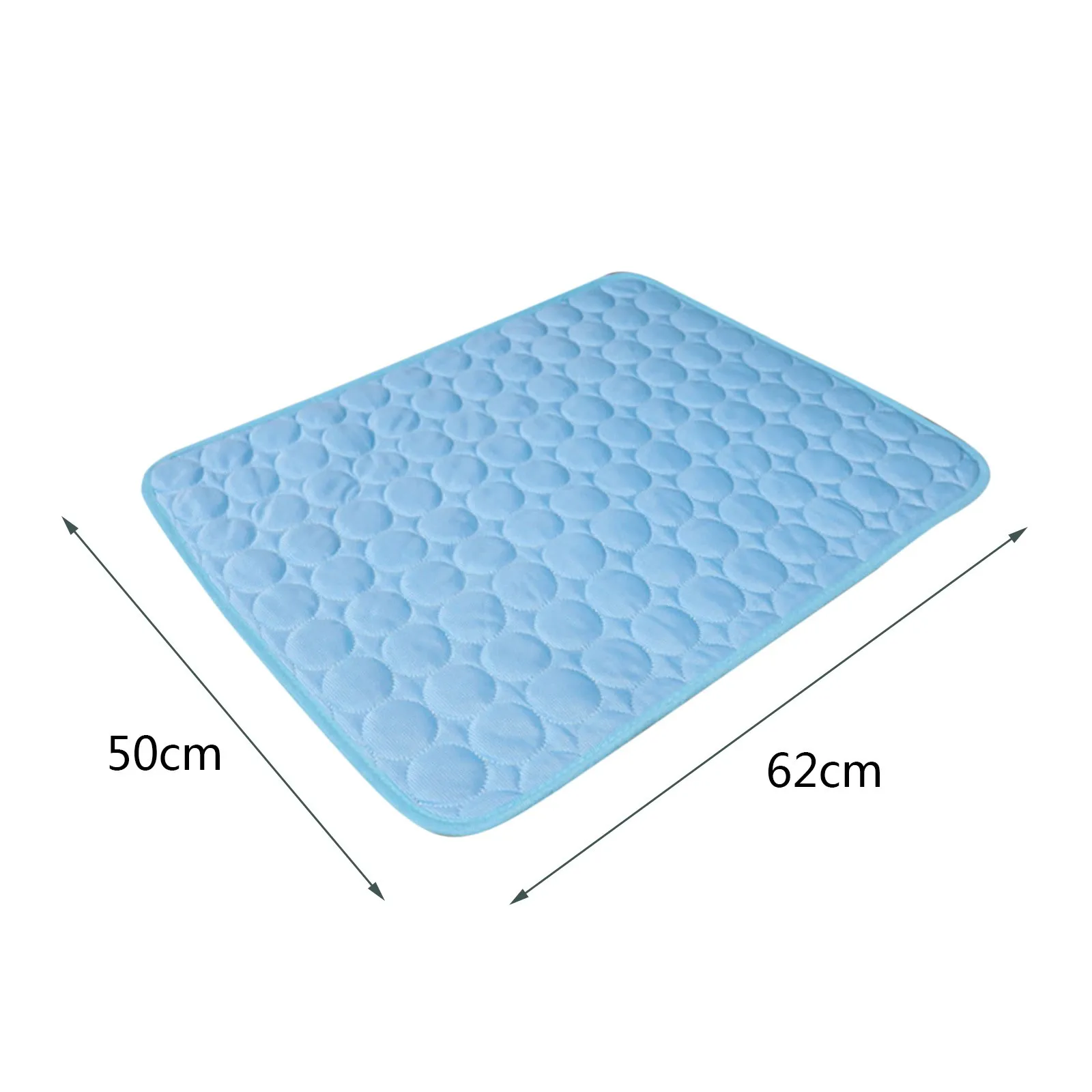 

2021 home decor top Dog Ice Silk Mat Summer Pet Mat Sleeping Mat Cooling Lce Mat