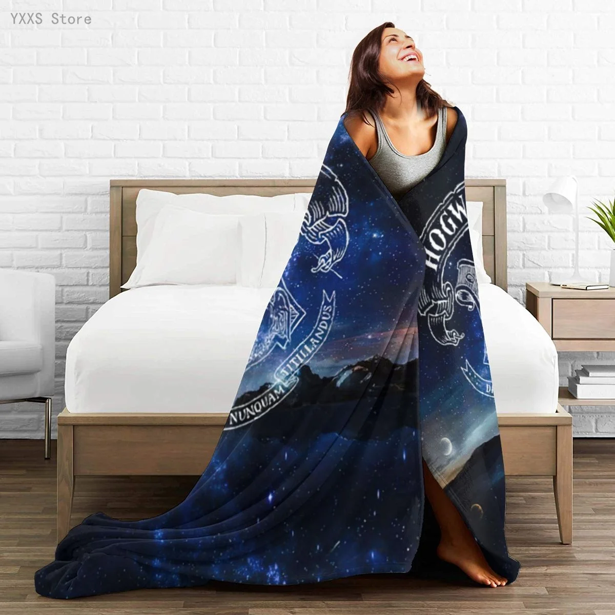 

Harry-potters 3D Cartoon Sherpa Blanket Warm Super Soft Flannel Office Nap Bedspread Sofa Bedding Plush Quilt Plaids 291776129