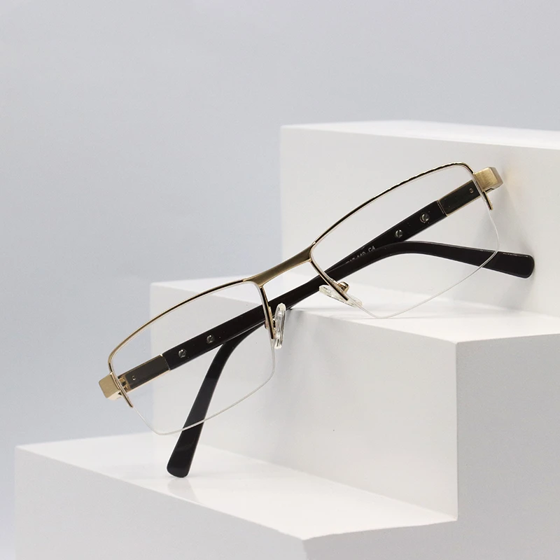 Оправа для очков Senta Мужская Ультралегкая квадратная из сплава