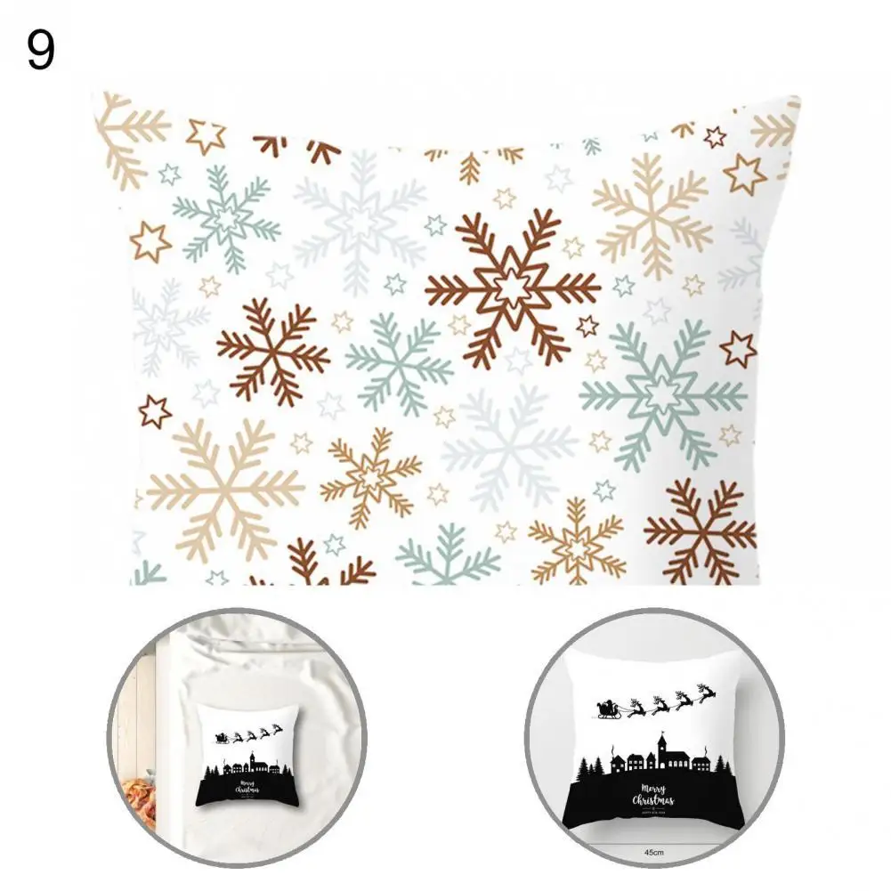 

Protective Excellent Workmanship Festival Skin-friendly Cushion Cover for Bedroom
