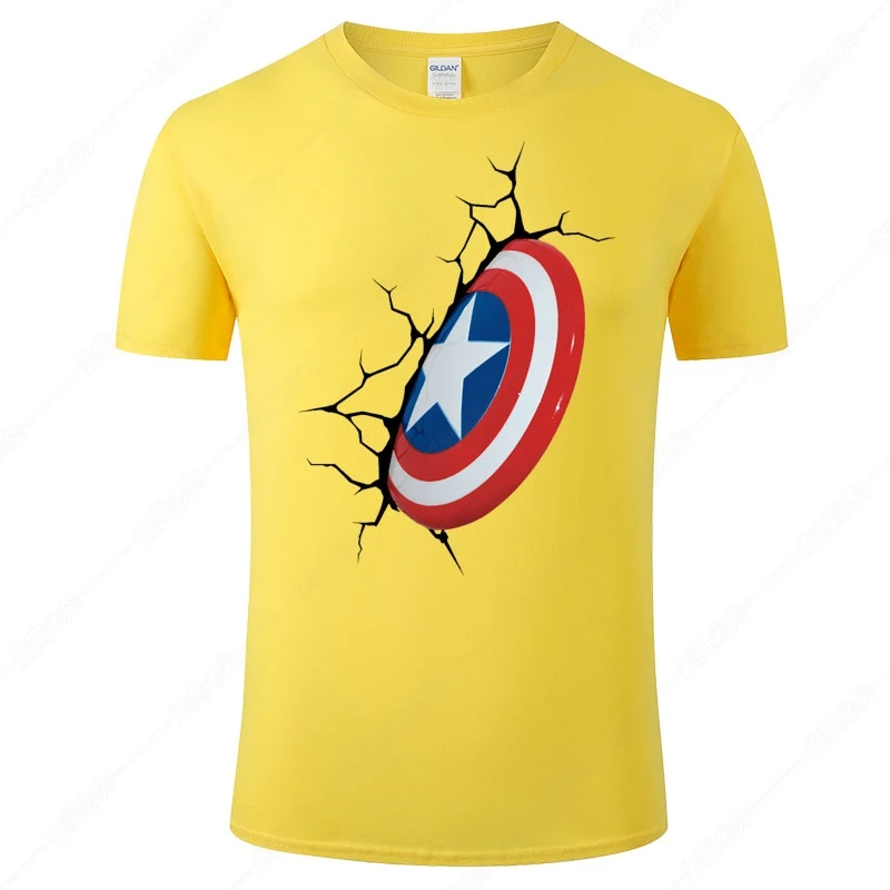 Футболка Мужская/Женская хлопковая с принтом забавный Повседневный Топ Капитана