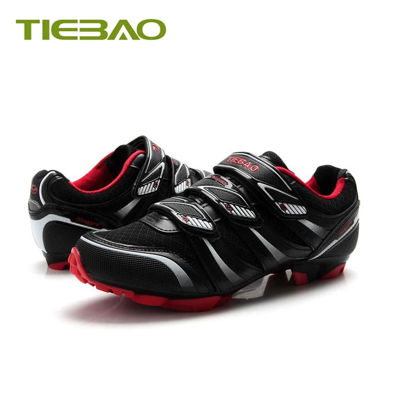 TIEBAO Mountain Bike Shoes Men Cycling Sneakers Sapatilha Ciclismo Mtb Self-locking Outdoor Sport Pro Riding Bicycle | Спорт и