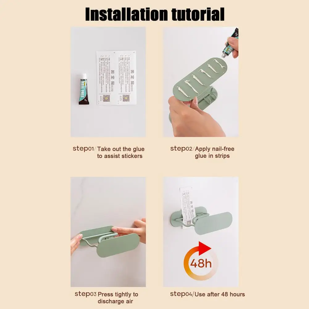 

Home Hair Dryer Holder Storage Rack Wall Mounted Storage Bracket Bathroom Punch-Free Shelf Storage Organizer Bathroom Accessory