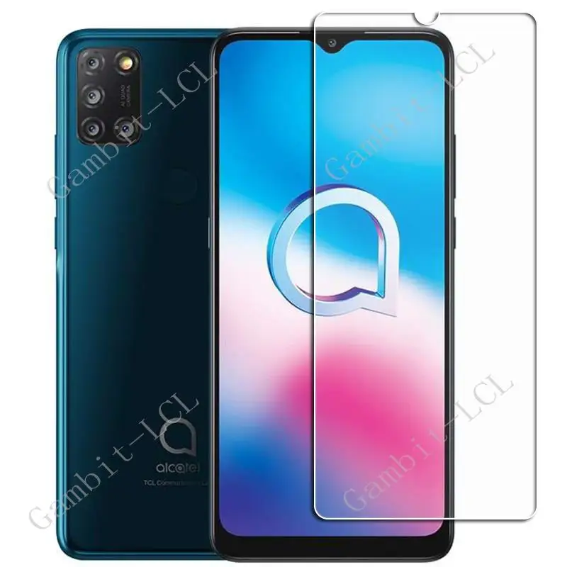3pcs protection glass for alcatel 1 1l 1s 3l 2021 1a 1b 1se 1sp 1v 3x 2020 light tempered screen protective protector cover film free global shipping