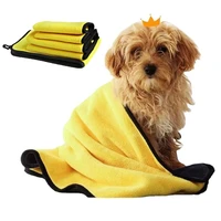 pet towel bath absorbent towel soft lint free dogs cats bath towels absorbent quick drying small thicktowel special pet products