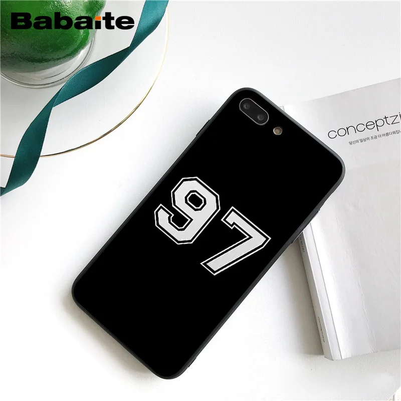 As show Babaite футбол счастливое число и буква чехол для телефона iphone 11 Pro 11Pro Max X XS MAX 6 6s 7 7plus 8 8Plus 5 5S SE XR - Цвет: As show