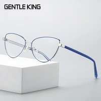 gentle king cat eye computer glasses anti blue ray glasses blue light blocking eyeglasses optical gaming filter eyewear gafas