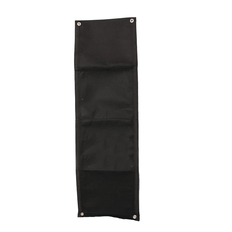 4 Pockets Vertical Bags Wall Planter Wall-mounted Hanging Home Gardening Grow Flower Planting Living Indoor Garden Décoration | Дом и сад