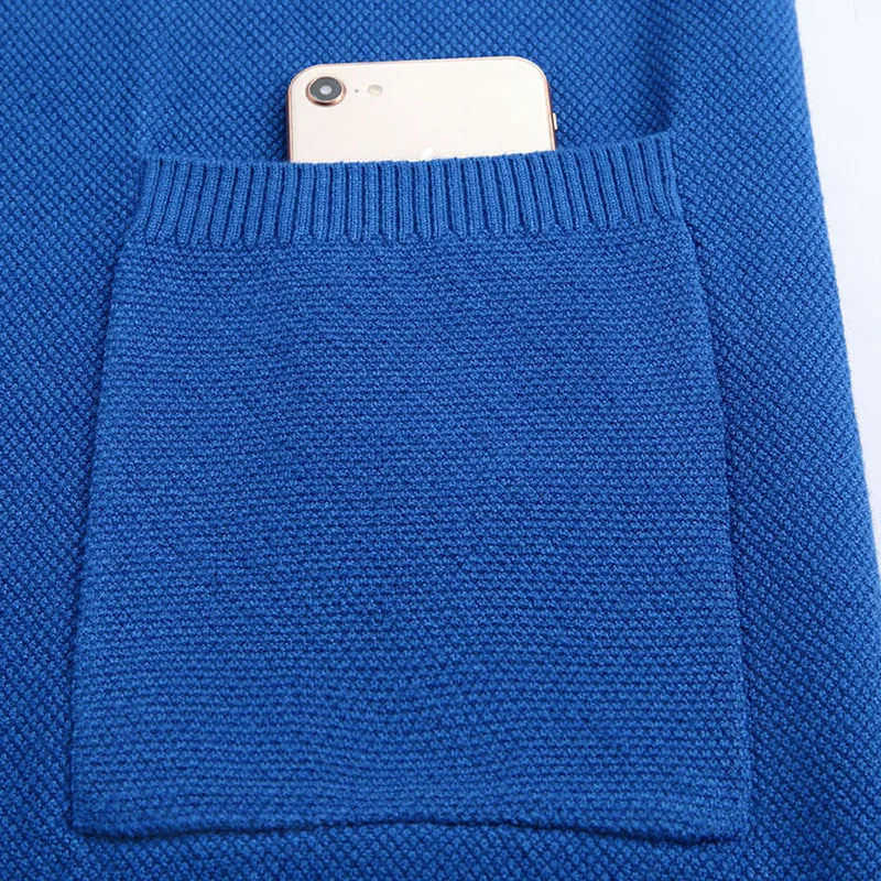 Мужской трикотажный кардиган повседневный однотонный серый приталенный свитер