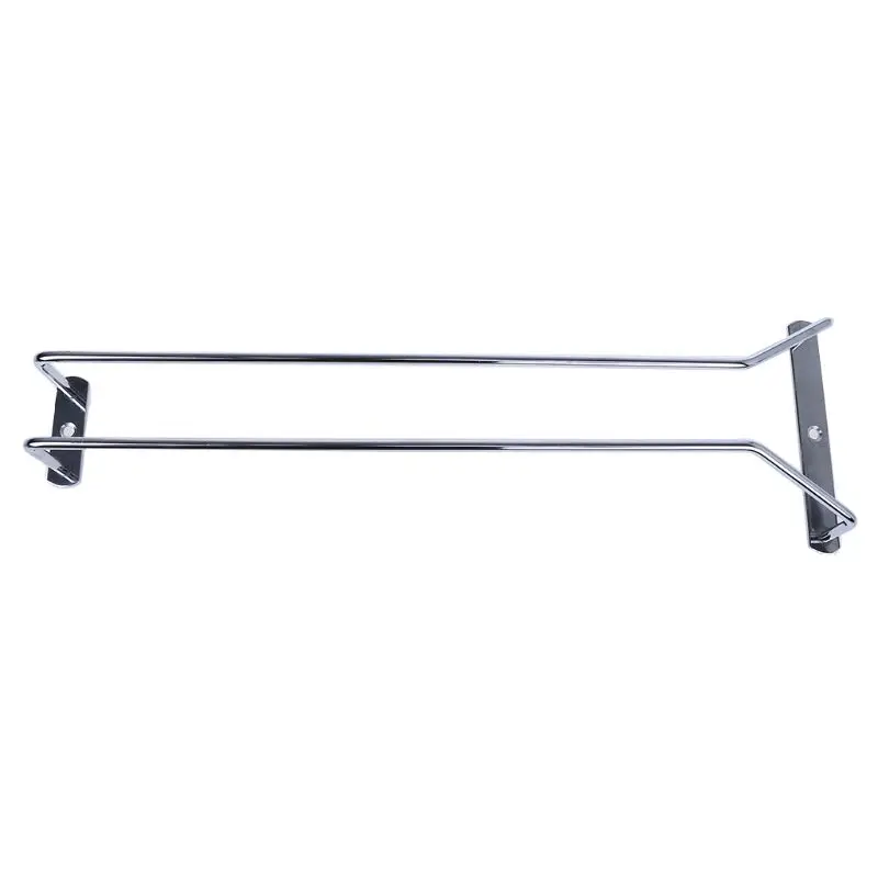 Подвесная стойка для бокалов 35 см держатели под шкаф дома бара |