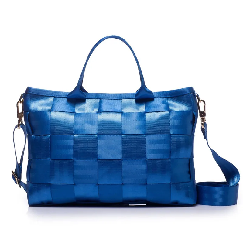 Тканые сумки в европейском и американском стиле женские Наплечные