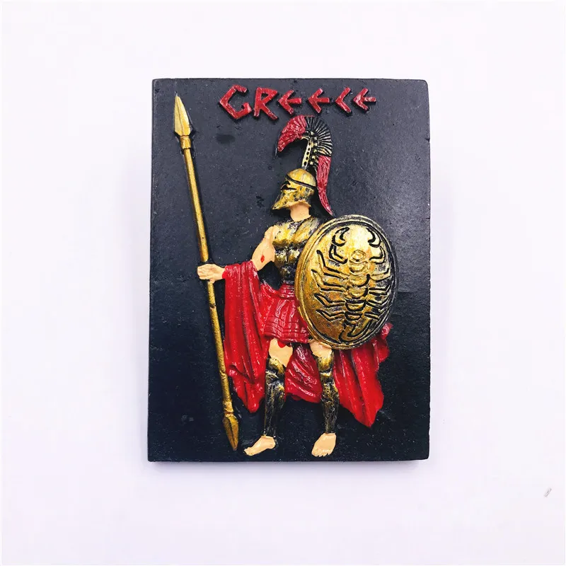 Сувенирный плоский магнит на холодильник из Испания Мадрид Люксембург Австрия