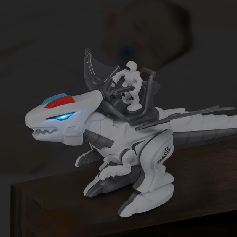 

RC Robot Dinosaur Intelligent Interactive Smart Toy Electronic Remote Control Tyrannosaurus Collectible Model Gift DXAD