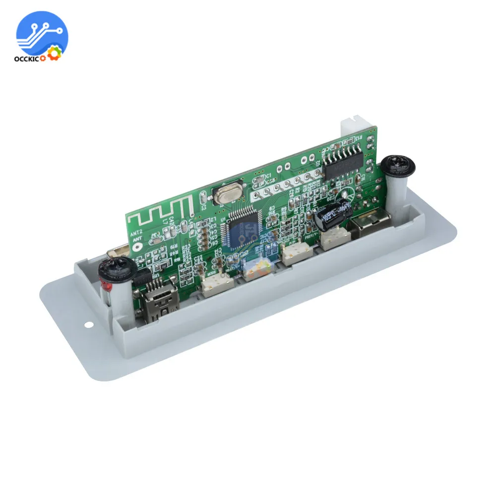 Беспроводной модуль 5 в MP3 декодер плата расширфровка Bluetooth с радио FM 2*3 Вт Плата