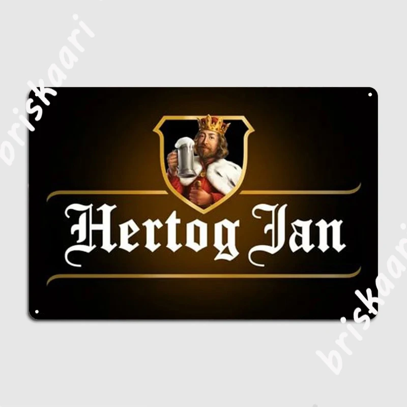 

Hertog Jan Dubbel Ретро металлическая пластина Королевство настенная гараж; Клуб украшения Holland пива металлический Плакаты металлические знаки