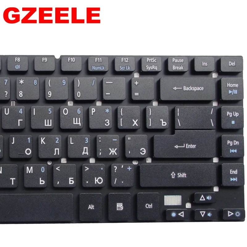 RU black New laptop keyboard FOR GATEWAY NV47 MS2317 ACER 3830T 4755G NV47H | Компьютеры и офис