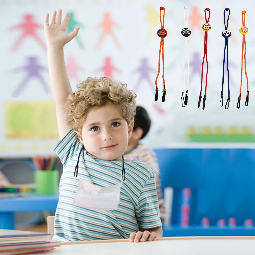 5 шт. животное держатель для ушей Веревка Регулируемая Маска расширение масок